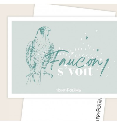 Carte Faucon s'voit - Happypotame