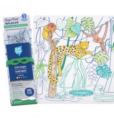 Set de table silicone Amazonie - Super Petit
