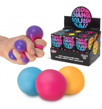 Balle anti-stress couleur changeante - Tobar