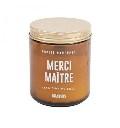 Bougie Merci Maître - Artyfetes