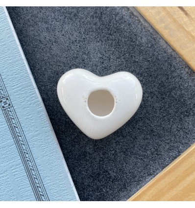 Coeur en céramique "Merci Maitresse"