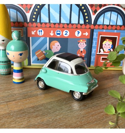 Voiture Isetta BMW Vert