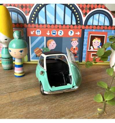 Voiture Isetta BMW Vert
