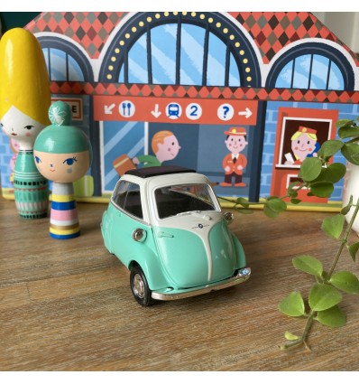 Voiture Isetta BMW Vert