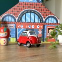 Voiture Isetta BMW Rouge
