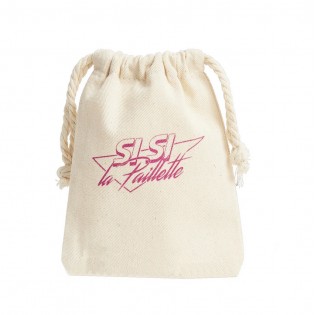 Sachet en coton - Si si la paillette