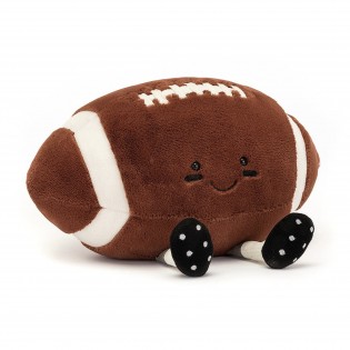 Peluche Amuseable ballon de football américain - Jellycat