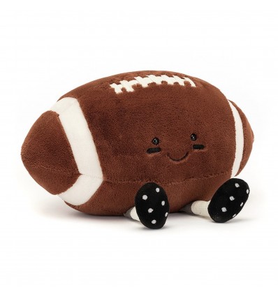 Peluche Amuseable ballon de football américain - Jellycat