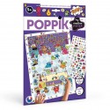 Poster créatif Labo en Folie 150 stickers - Poppik