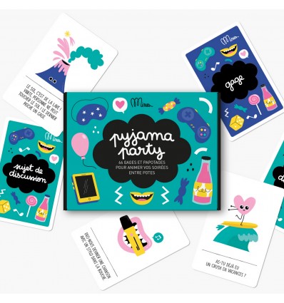 Kit de discussions "Pyjama Party" - Minus Editions