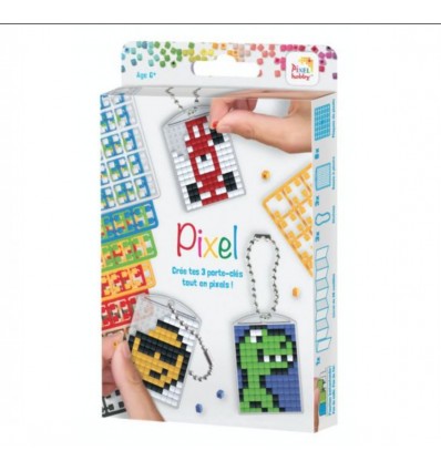 Set de 3 Porte-clés Cool - Pixelhobby