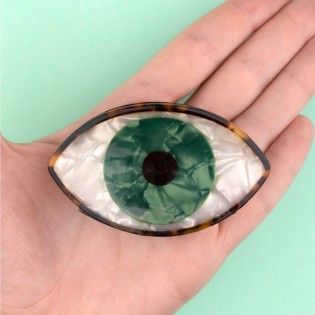 Pince à cheveux Oeil Vert - Coucou Suzette