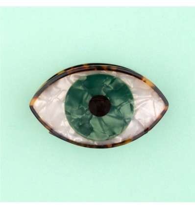 Pince à cheveux Oeil Vert - Coucou Suzette