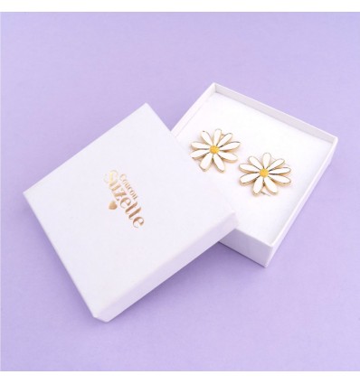 Boucles d'oreilles Marguerite - Coucou Suzette