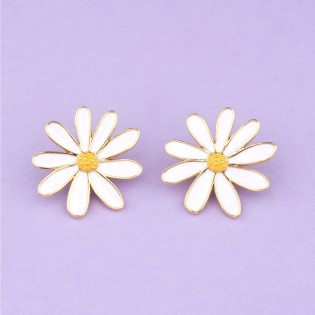 Boucles d'oreilles Marguerite - Coucou Suzette