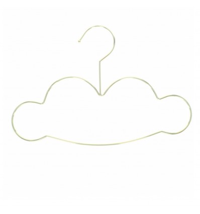 5 cintres nuage dorés