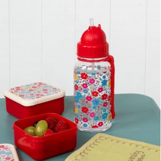 Petite gourde Tilde fleurs 500 ml - Rex London