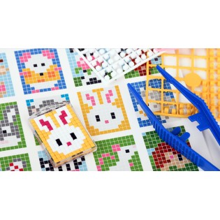 Plaque transparente pour porte-clé - Pixelhobby 2