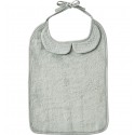 Grand bavoir à col - Vert de gris