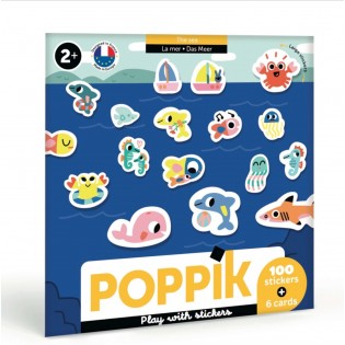 Mes 100 premiers stickers La Mer - Poppik
