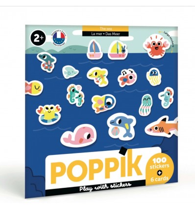 Mes 100 premiers stickers La Mer - Poppik