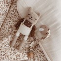 Doudou Chat salopette blanche - Main Sauvage