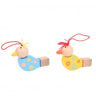Sifflet oiseau en bois - Bigjigs