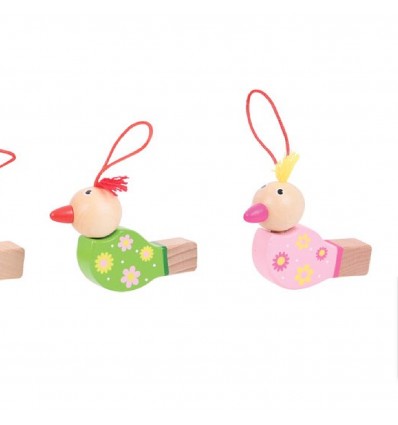 Sifflet oiseau en bois - Bigjigs