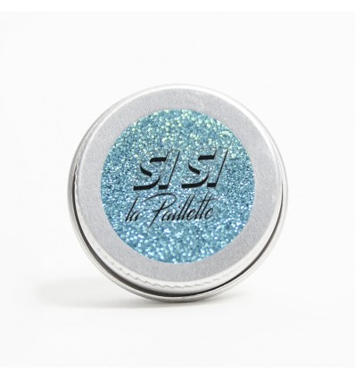 Paillettes bio Turquoise fines - Sisi La Paillette