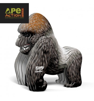Eugy puzzle Gorille 3D en carton