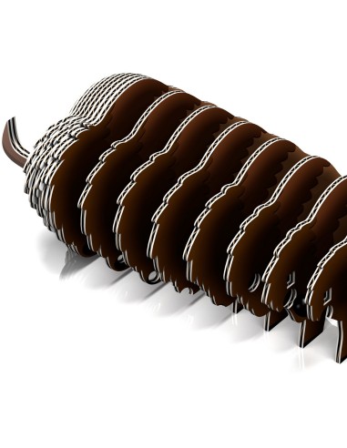 Eugy puzzle Bison 3D en carton