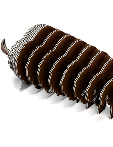 Eugy puzzle Bison 3D en carton