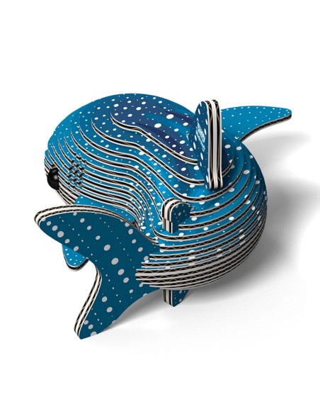 Eugy puzzle Requin baleine 3D en carton
