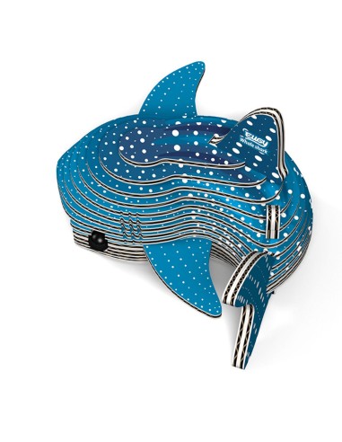 Eugy puzzle Requin baleine 3D en carton