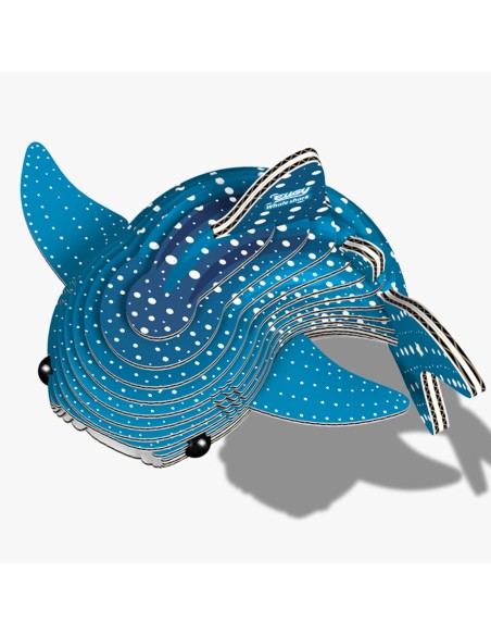 Eugy puzzle Requin baleine 3D en carton
