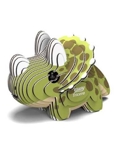 Eugy puzzle Triceratops 3D en carton