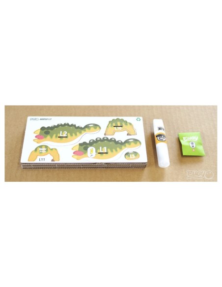 Eugy puzzle Ankylo 3D en carton