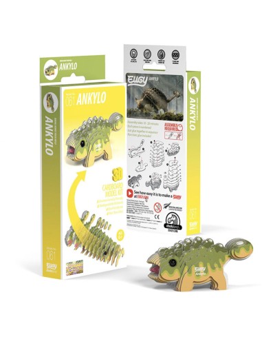 Eugy puzzle Ankylo 3D en carton
