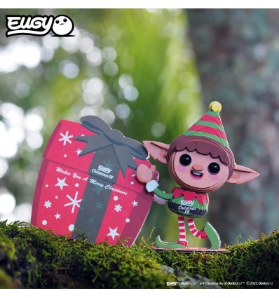 Eugy puzzle Elfe de noël 3D en carton