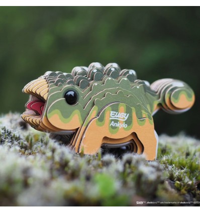 Eugy puzzle Ankylo 3D en carton