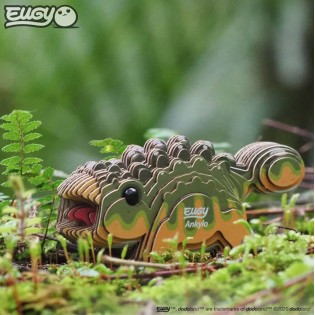 Eugy puzzle Ankylo 3D en carton 2