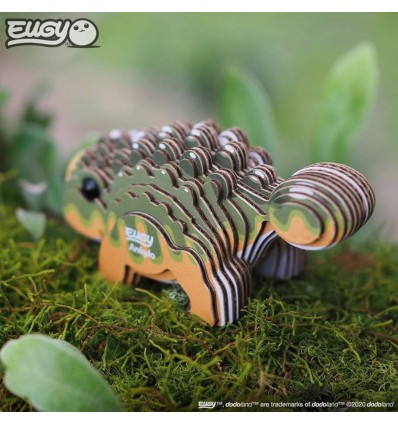 Eugy puzzle Ankylo 3D en carton
