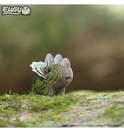 Eugy puzzle Triceratops 3D en carton