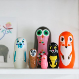 Matryoshka animaux 2 Ingela Arrhenius 2