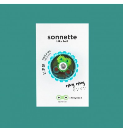 Sonnette de vélo Bleue - Rainette