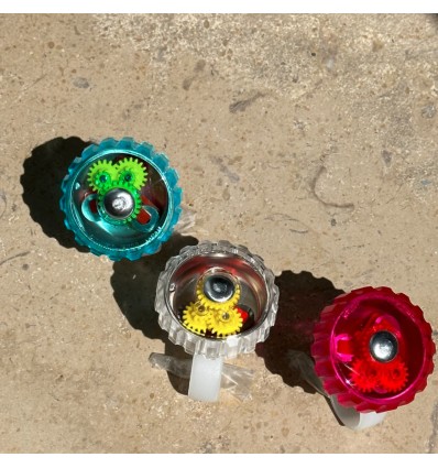 Sonnette de vélo Rose - Rainette