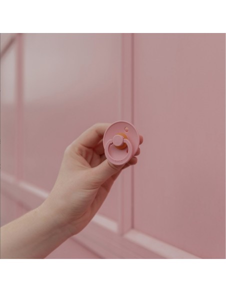 Tétine Colour Bibs Taille 2 - Dusty Pink