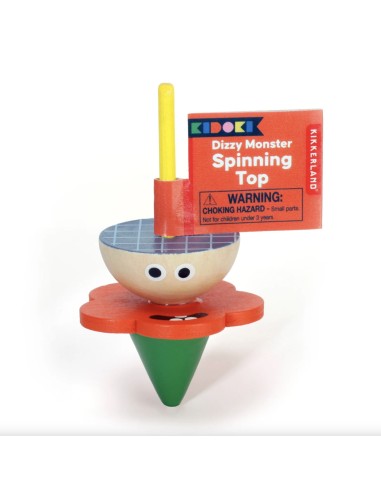 Toupie bois monstre - Kikkerland