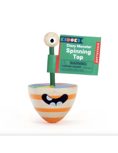 Toupie bois monstre - Kikkerland