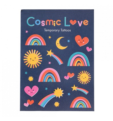 Tatouages temporaires Cosmic Love - Rex London